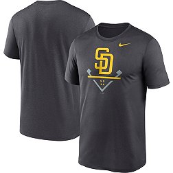 Nike Men's San Diego Padres Gray Icon Legend Performance T-Shirt