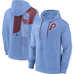 Men's Philadelphia Phillies Nike Red 2022 World Series Authentic Collection  Dugout Pullover Hoodie