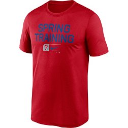 Nike Men's Philadelphia Phillies Red Spring Training Legend T-Shirt