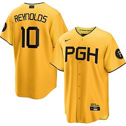 Men's Majestic Gray Pittsburgh Pirates Away Official Cool Base Jersey