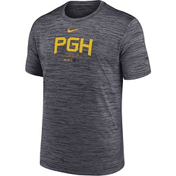 Nike Men's Pittsburgh Pirates 2024 City Connect Authentic Collection Velocity T-Shirt