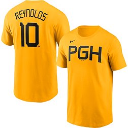 Nike Men's Pittsburgh Pirates 2023 City Connect Bryan Reynolds #10 T-Shirt