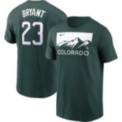 Nike Men s Colorado Rockies Kris Bryant 23 Purple T Shirt Dick s Sporting Goods