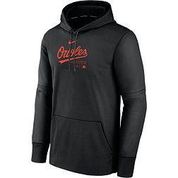 Nike Men's Baltimore Orioles Black Authentic Collection Hoodie