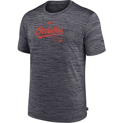 Nike Men's Baltimore Orioles Black Authentic Collection Velocity T-Shirt