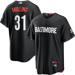 Nike Men's Baltimore Orioles 2023 City Connect Cedric Mullins #31 Cool Base Jersey