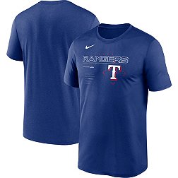 Nike Men's Texas Rangers Blue Legend Game T-Shirt