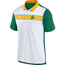 Nike Men's Oakland Athletics Green Cooperstown Rewind Polo