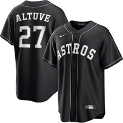 Nike Men's Houston Astros José Altuve Black Cool Base Jersey