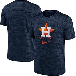 Nike Men's Houston Astros Navy Logo Velocity T-Shirt