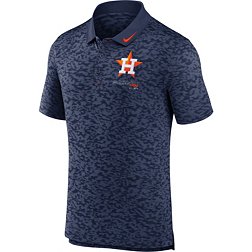 Nike Men's Houston Astros Navy Next Level Polo T-Shirt