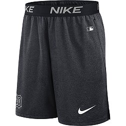 Nike Men's Detroit Tigers Navy Authentic Collection Knit Shorts