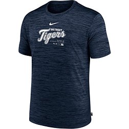 Nike Men's Detroit Tigers Blue Authentic Collection Velocity T-Shirt