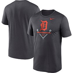 Nike Men's Detroit Tigers Gray Icon Legend Performance T-Shirt