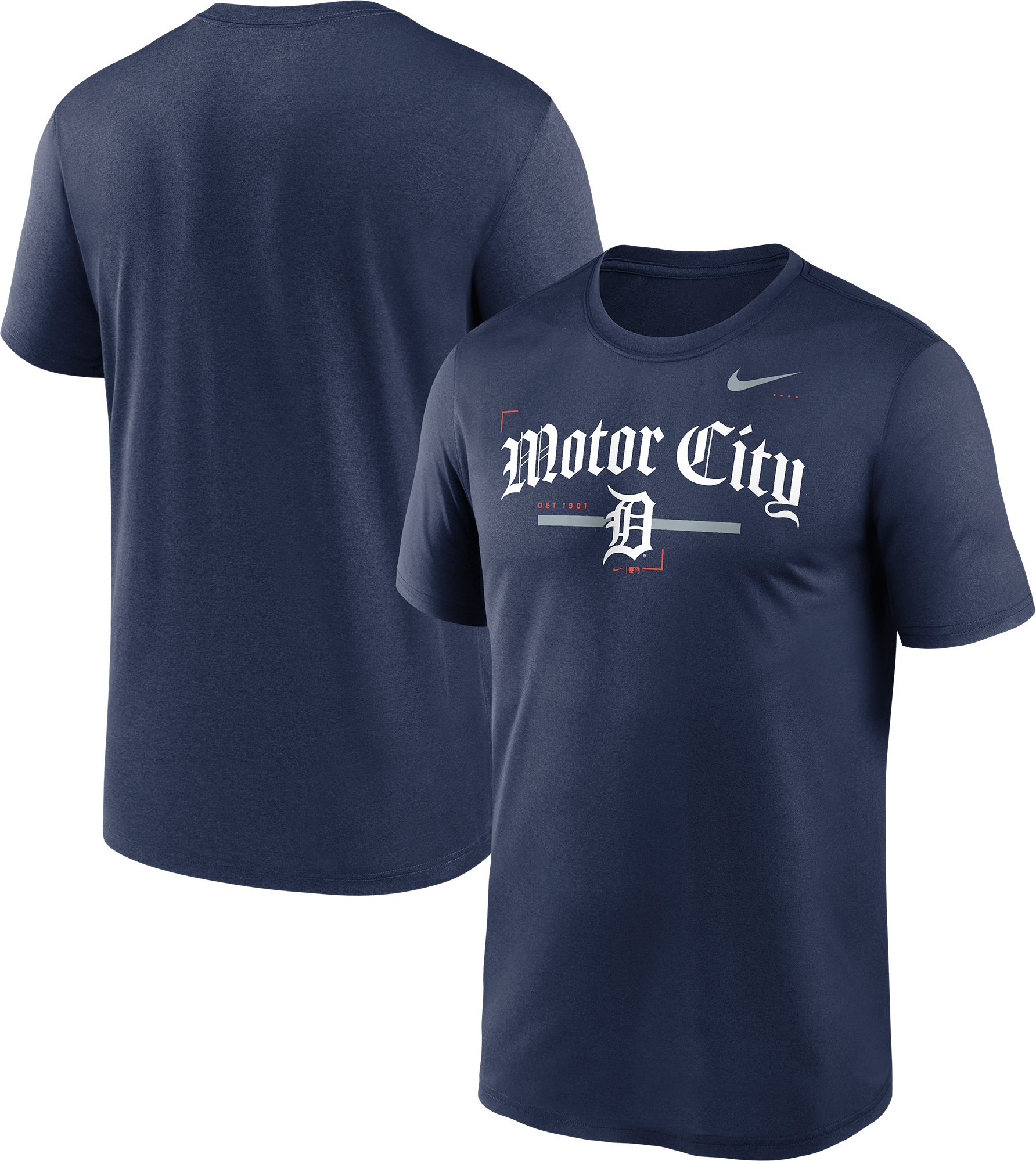 Majestic Detroit Tigers Youth/Adult Cool-Base Wicking Licensed Replica  Jersey Tee