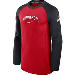 Nike Men's Minnesota Twins Red Authentic Collection Game Long Sleeve T-Shirt