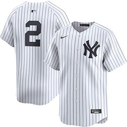 Nike Men's New York Yankees Derek Jeter #2 White Limited Vapor Jersey