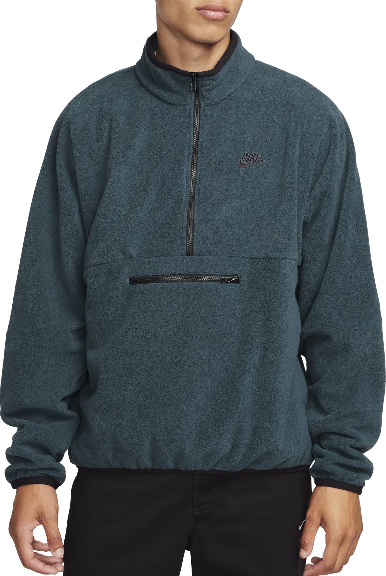 Nike Men's Club Fleece 1/2 Zip Polar Fleece Shirt