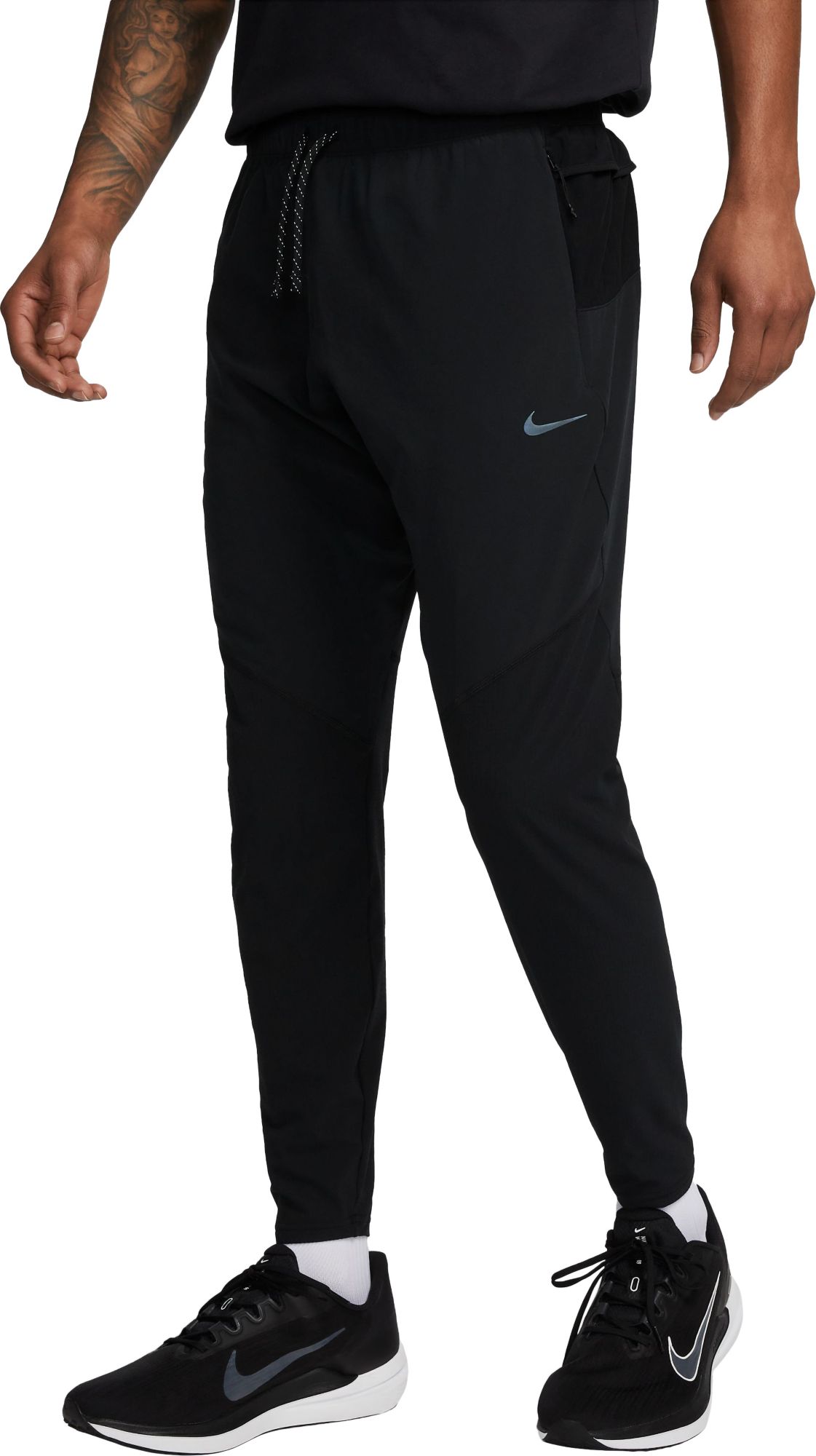 nike running phenom elite joggers in black