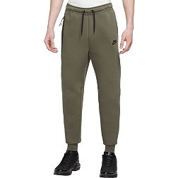 Tracksuit trousers for men and women in asparagus green cotton blend. - NIKE  - Pavidas