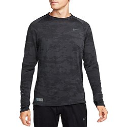 Men's Fitted Long Sleeve T-Shirt - All In Motion™ Black S
