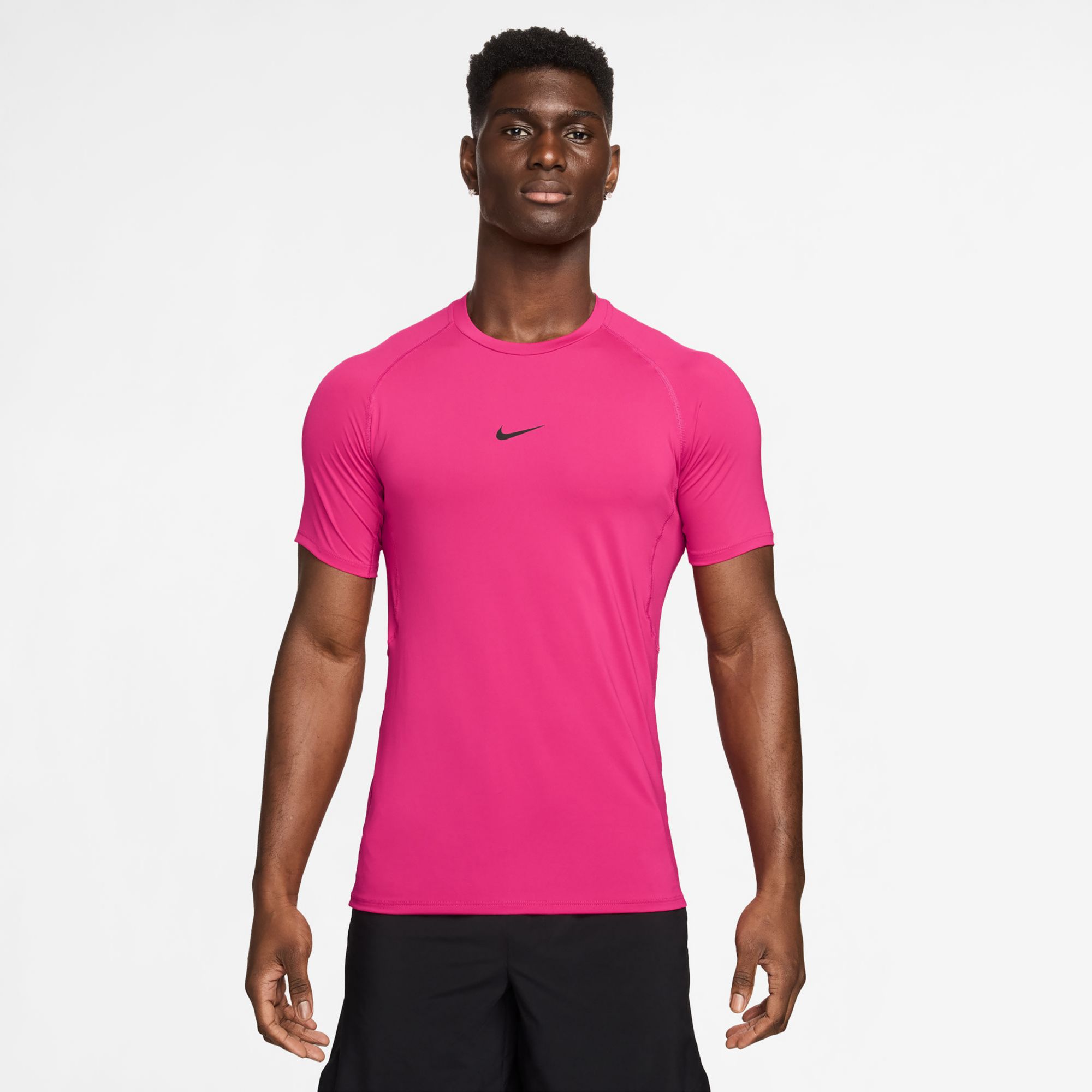 Nike Men's Pro Dri-FIT Slim Fit Short Sleeve T-Shirt