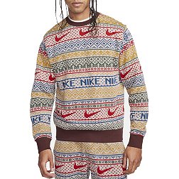 Nike Men's Sportswear Club Holiday Crewneck Sweatshirt
