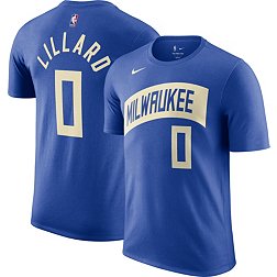 Nike Men's 2023-24 City Edition Milwaukee Bucks Damian Lillard #0 T-Shirt
