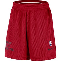 Nike Men's Chicago Bulls Red Mesh Shorts
