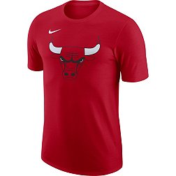 Nike Men's Chicago Bulls Red Essential Logo T-Shirt