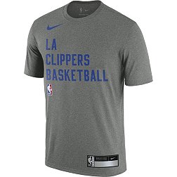 Nike Men's Los Angeles Clippers Grey Practice T-Shirt