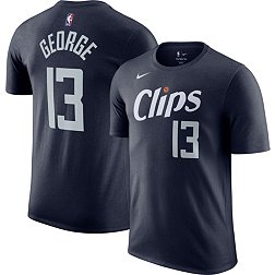 Nike Men's 2023-24 City Edition Los Angeles Clippers Paul George #13 Navy T-Shirt