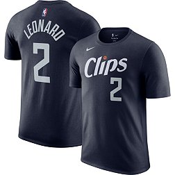 Nike Men's 2023-24 City Edition Los Angeles Clippers Kawhi Leonard #2 Navy T-Shirt