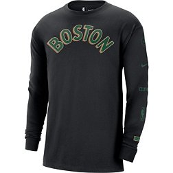 Nike Men's 2023-24 City Edition Boston Celtics Courtside M90 Long Sleeve Logo T-Shirt
