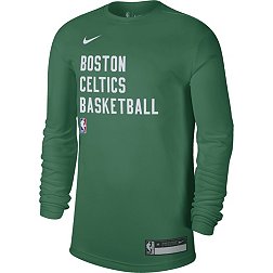 Nba Boston Celtics Men's Long Sleeve Gray Pick And Roll Poly Performance T- shirt : Target