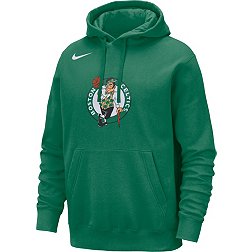 Men's Antigua White Boston Celtics Logo Victory Pullover Hoodie Size: Medium