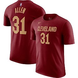 Nike Men's Cleveland Cavaliers Jarrett Allen #31 Red T-Shirt