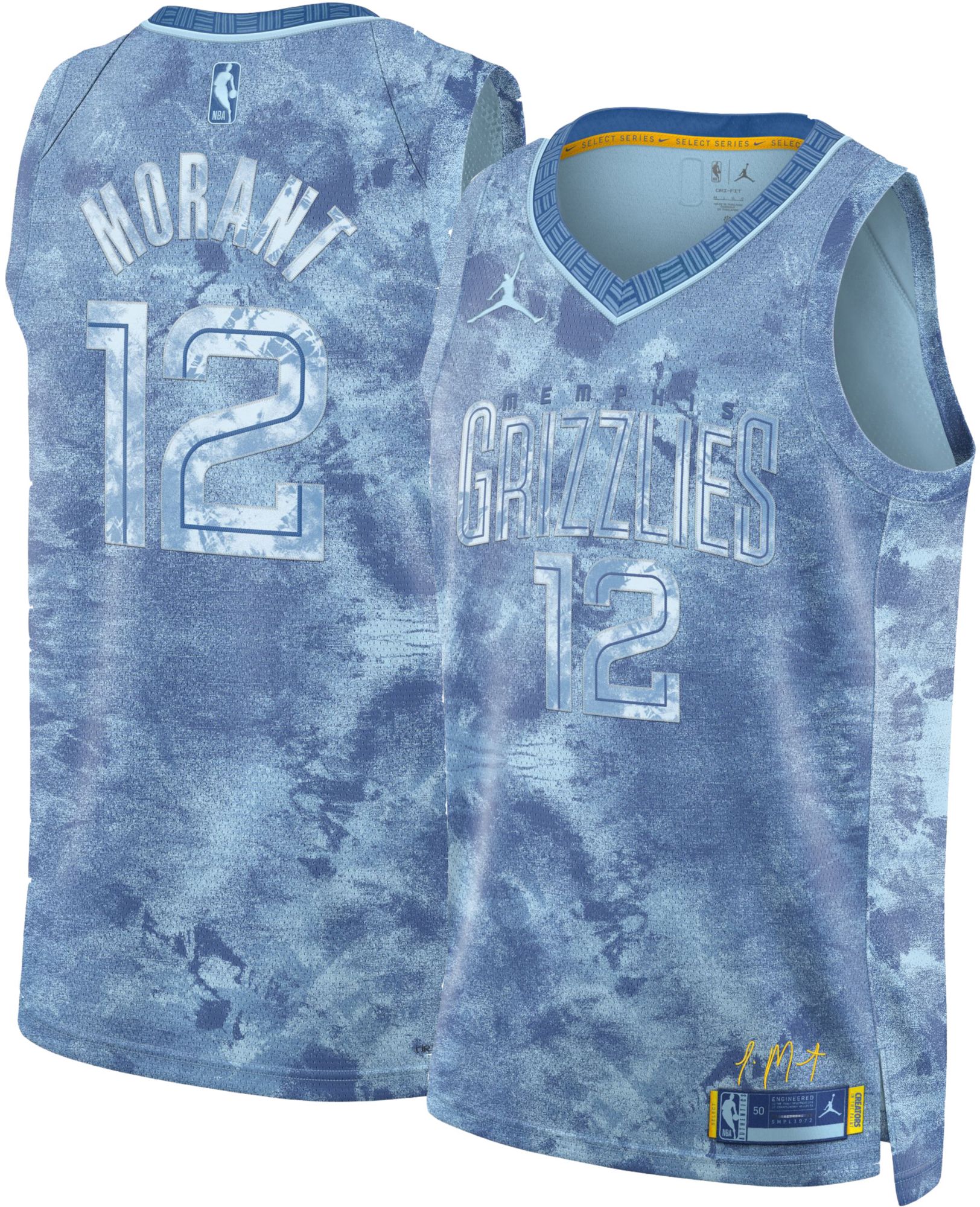 Nike Memphis Grizzlies Ja Morant #12 2022/23 Statement Jersey