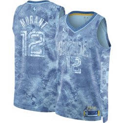 Nike Men's Memphis Grizzlies Blue Ja Morant #12 Dri-FIT Swingman Jersey