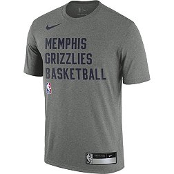 Nike Men's Memphis Grizzlies Grey Practice T-Shirt