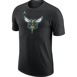 Jordan Men's 2023-24 City Edition Charlotte Hornets Logo T-Shirt