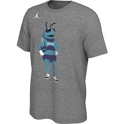 Outerstuff Nike Youth Charlotte Hornets Grey Parks & Wreck Long Sleeve T-Shirt, Boys', Medium, Gray
