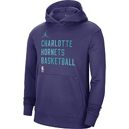 Nike Men's Charlotte Hornets Purple Spotlight Hoodie