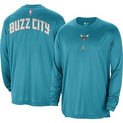 Jordan Men's 2023-24 City Edition Charlotte Hornets Program Long Sleeve T-Shirt