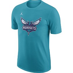 Nike Men's Charlotte Hornets Teal Essential Logo T-Shirt