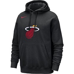 Nike Men's Miami Heat Black Logo Hoodie