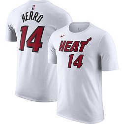 Nike Men's Miami Heat Tyler Herro #14 White T-Shirt