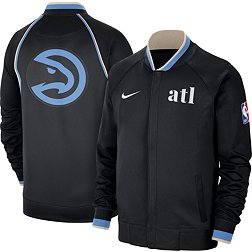 Nike Men's 2023-24 City Edition Atlanta Hawks Black Showtime Full Zip Jacket
