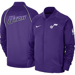 Nike Men's 2023-24 City Edition Utah Jazz Purple Showtime Full Zip Jacket
