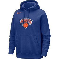 Nike Men's New York Knicks Blue Logo Hoodie